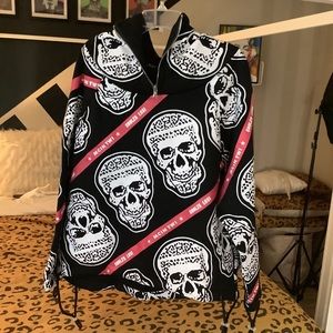 Oversized Skull Hoodie